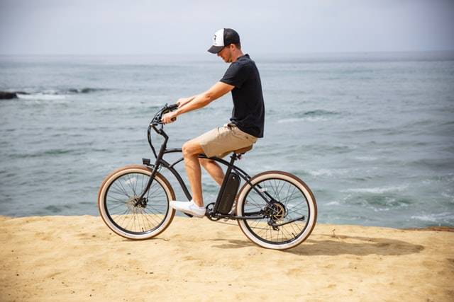 Use electric bikes for transportation to loose weight