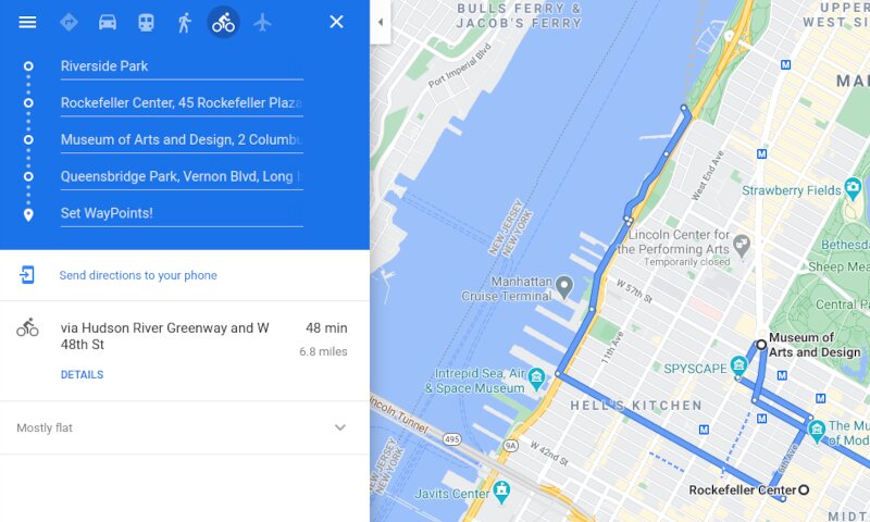 Plan & Create Fun Biking Route With Google Maps
