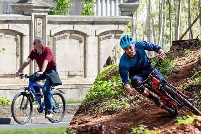 Read more about the article Mountain Bike vs Hybrid: What Are The Differences?