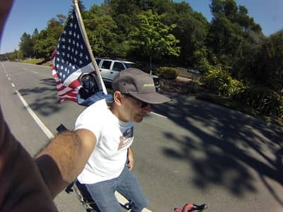 Which states make it illegal to ride without hands on the handlebars?