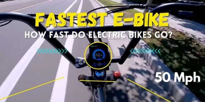 How Fast Do Electric Bikes Go? Top Speed of An Electric Bike