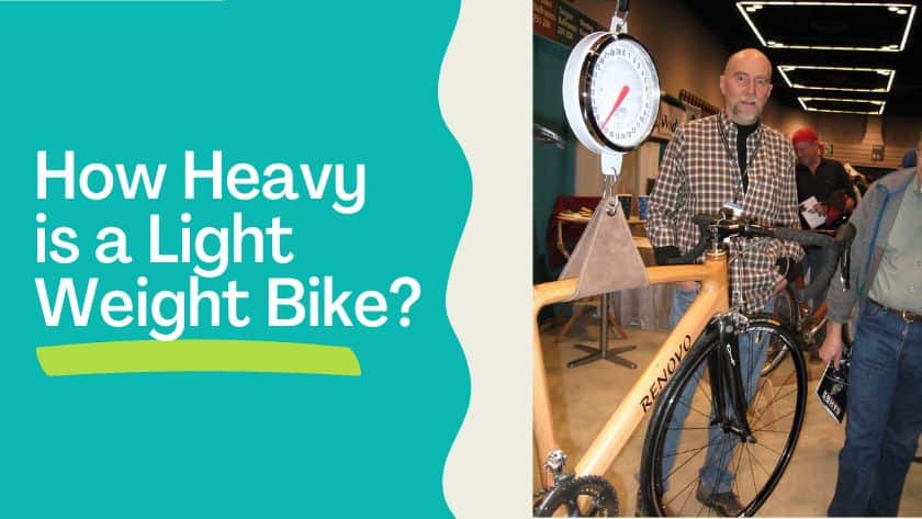 How Heavy is Lightweight Bike? Average Weight All Bike Type