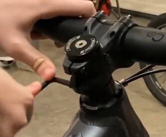 Step 1: Remove The Old Stem by loosening the clamp bolts.