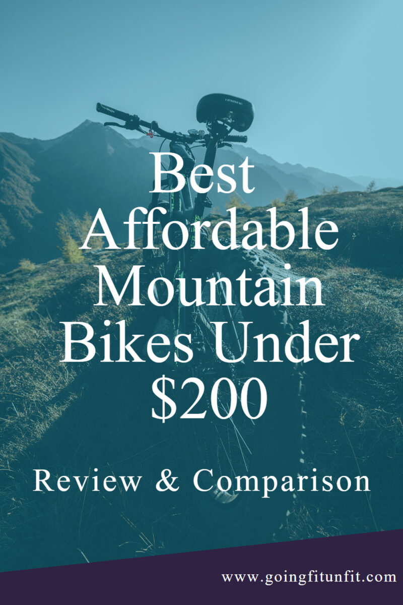 Best affordable mountain bikes under $200 | review & comparison with best affordable mountain bikes under 200 pin e1693340844162
