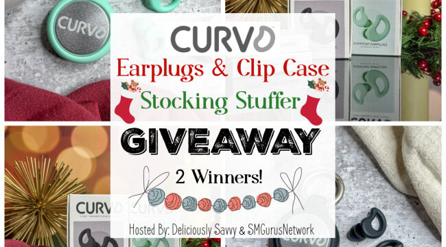 @CURVDEarplugs Stocking Stuffers Giveaway (Ends 12/17) @DeliciouslySavv